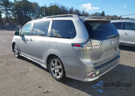 2012 Toyota Sienna Se 8 Passenger from USA, damaged, VIN 5TDXK3DC7CS265790